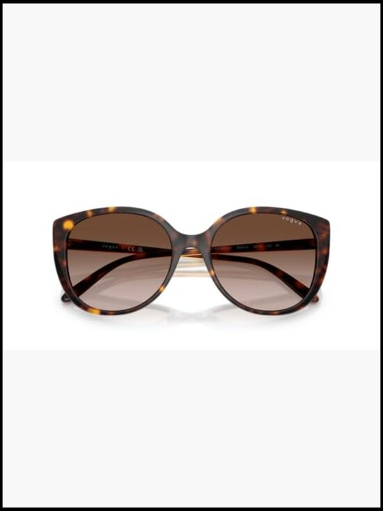 Low Bridge Fit Butterfly Sunglasses with UV Protection
